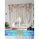 Штора на шторной ленте Comfy Way Ланемиокс 300x130 см цвет белый