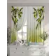 Комплект штор на шторной ленте Comfy Way Фимион 150x160 см цвет зеленый