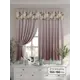 Комплект штор на шторной ленте Comfy Way Ламинно 150x160 см цвет бежевый