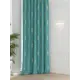 Штора на шторной ленте Comfy Way Сенфирас 150x250 см цвет бирюзовый