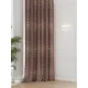 Штора на шторной ленте Comfy Way Лирамис 150x250 см цвет коричневый