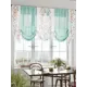 Тюль на шторной ленте Comfy Way Марнивар 300x155 см цвет бирюзовый