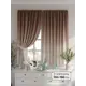 Комплект штор на шторной ленте Comfy Way Тимарис 150x160 см цвет бежевый