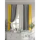 Комплект штор на шторной ленте Comfy Way Римарфис 150x160 см цвет бежевый