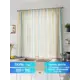Тюль на шторной ленте Comfy Way Линфорт - 707 300x150 см цвет желтый