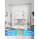 Тюль на шторной ленте Comfy Way Линфорт - 678 300x150 см цвет белый