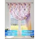 Тюль на шторной ленте Comfy Way Милиарс 300x150 см цвет розово-сине-фиолетовый