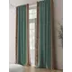 Комплект штор на шторной ленте Comfy Way Фиранлит 150x280 см цвет бирюзовый