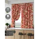 Комплект штор на шторной ленте Comfy Way Лаквис 150x180 см цвет коричневый