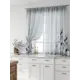 Комплект тюль 2 шт на ленте Comfy Way Свилс - 143 CW579143 150x160 см вуаль цвет серый
