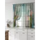 Комплект тюль 2 шт на ленте Comfy Way Свилс - 170 CW579170 150x160 см вуаль цвет зеленый