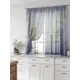 Комплект тюль 2 шт на ленте Comfy Way Свилс - 172 CW579172 150x160 см вуаль цвет синий