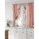 Комплект тюль 2 шт на ленте Comfy Way Свилс - 179 CW579179 150x160 см вуаль цвет коричневый