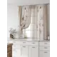 Комплект тюль 2 шт на ленте Comfy Way Свилс - 180 CW579180 150x160 см вуаль цвет коричневый