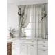 Комплект тюль 2 шт на ленте Comfy Way Свилс - 190 CW579190 150x160 см вуаль цвет серый