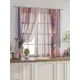 Комплект тюль 2 шт на ленте Comfy Way Свилс - 38 CW579038 150x160 см вуаль цвет красный