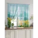 Комплект тюль 2 шт на ленте Comfy Way Свилс - 73 CW579073 150x160 см вуаль цвет желтый