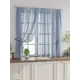 Комплект тюль 2 шт на ленте Comfy Way Свилс - 78 CW579078 150x160 см вуаль цвет серый