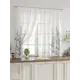Комплект тюль 2 шт на ленте Comfy Way Свилс - 95 CW579095 150x160 см вуаль цвет серый