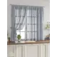 Комплект тюль 2 шт на ленте Comfy Way Свилс - 08 CW579008 150x160 см вуаль цвет серый