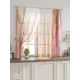 Комплект тюль 2 шт на ленте Comfy Way Свилс - 14 CW579014 150x160 см вуаль цвет розовый