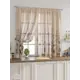 Комплект тюль 2 шт на ленте Comfy Way Свилс - 31 CW579031 150x160 см вуаль цвет коричневый