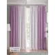 Комплект штор 2 шт на ленте Comfy Way Базовая Коллекция CW521184 150x240 см жаккард цвет фиолетовый