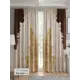 Комплект штор 2 шт на ленте Comfy Way Базовая Коллекция CW521172 150x240 см жаккард цвет коричневый