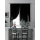 Комплект штор на ленте At Home Рефиркон AT961370 150x180 см габардин цвет черный