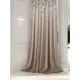 Тюль на ленте At Home Абросса AT752191 150x280 см вуаль цвет серый