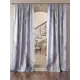 Комплект штор на ленте At Home Гловиорс AT919140 150x260 см вуаль цвет коричневый
