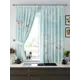 Комплект штор на ленте At Home Релогнес AT925685 150x180 см вуаль цвет голубой