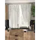Комплект штор на ленте At Home Долион AT961105 150x180 см вуаль цвет серый