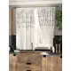 Комплект штор на ленте At Home Лониол AT961106 150x180 см вуаль цвет серый