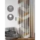 Тюль на ленте At Home Милавис AT706058 150x240 см вуаль цвет коричневый