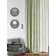 Тюль на ленте At Home Милавис AT706002 150x240 см вуаль цвет белый/зеленый