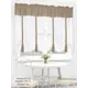 Штора на ленте Параскева Севилья 19219 290x155 см вуаль цвет капучино