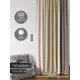 Тюль на ленте At Home Милавис AT706001 150x240 см вуаль цвет бежевый/серо-коричневый
