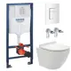 Комплект инсталляции GROHE 38772SH0 с унитазом AQUAme AQM2002PRO и сиденьем с микролифтом NW0178/S