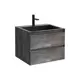 Тумба с раковиной Vincea Luka 600 G.Stone Gray VMC-2L600GS, VCB-13600G 60
