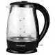 Электрический чайник 1.7 л Hyundai HYK-G2011 стекло цвет черный