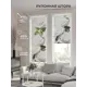 Рулонная штора At home Кенфирол 62x170 см цвет белый/зеленый
