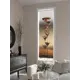 Рулонная штора At home Фенелиар 52x170 см цвет бежевый/белый/коричневый/серый