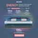 Матрас Darwin Energy 4640216420993 140x200x22 см независимый пружинный блок 2-спальный