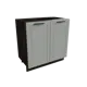 Напольный шкаф Сурская мебель Гейнсборо силк 80x81.6x47.8 см ЛДСП цвет кальяри/гейнсборо