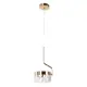 Люстра подвесная светодиодная Arte lamp Mosaic с пультом управления 2 м² нейтральный белый свет цвет золото