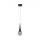 Светильник подвесной светодиодный Kink light 08056-1a,19 2 м² теплый белый (желтый) свет цвет черный