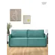 Раскладной диван Cityhd Виго 202x78x90 см велюр цвет бирюзовый
