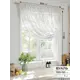Тюль на шторной ленте Comfy Way Циронно 300x150 см цвет белый