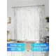 Тюль на шторной ленте Comfy Way Линфорт - 722 300x150 см цвет белый